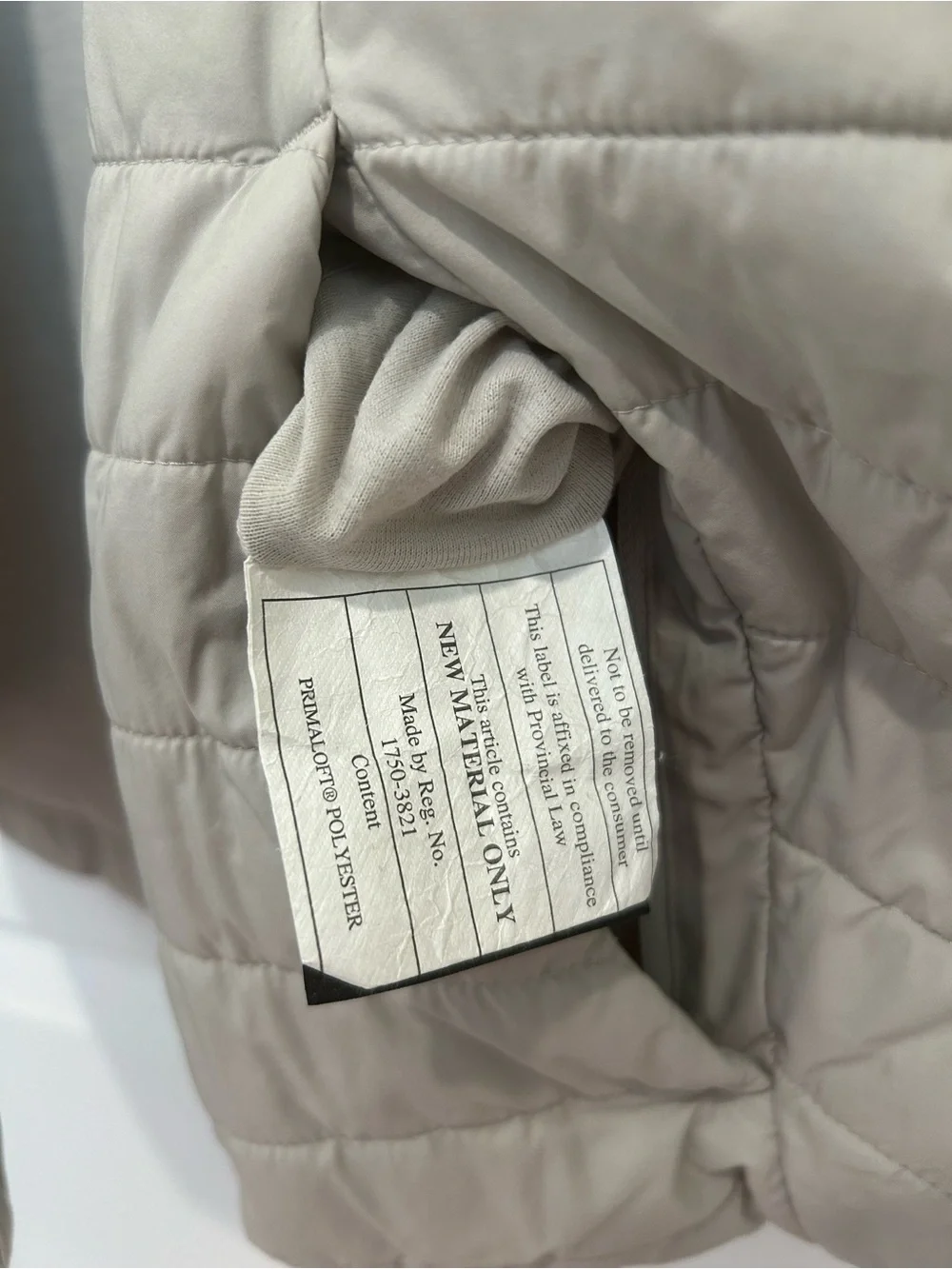 Lululemon Minimalist Casual Gray Reversible Quilted Jacket Size 8 Medium